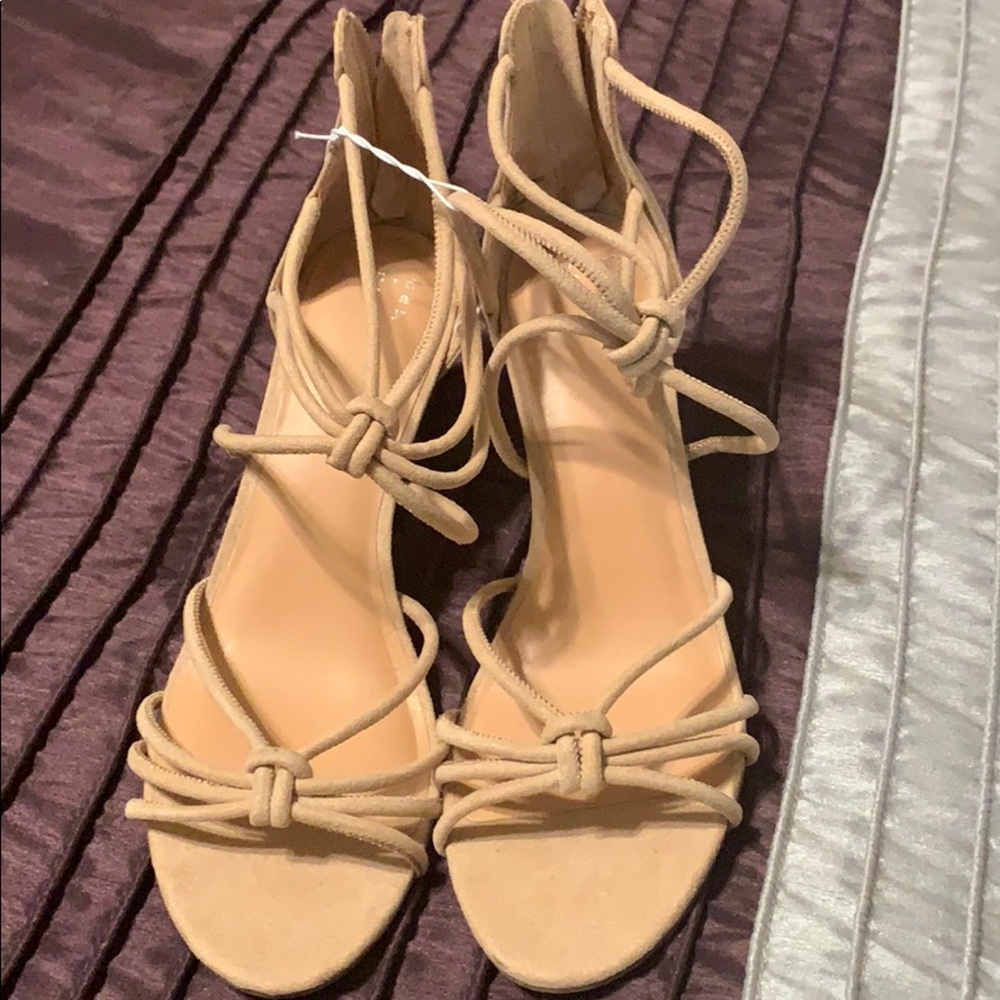 Tan sandals
